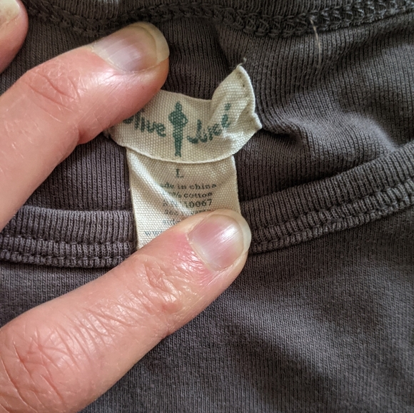 Olive Juice grey long sleeve T - Picture 4 of 4